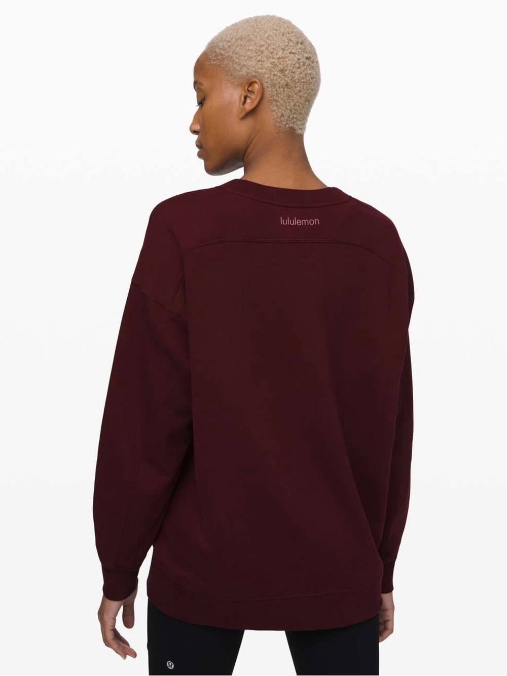 Lululemon Perfectly Oversized Crew Sweatshirt Garnet